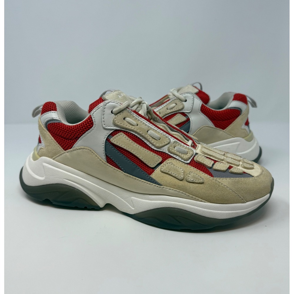Amiri Bone Runner Sneaker Red/White Size 11 US 44 EU